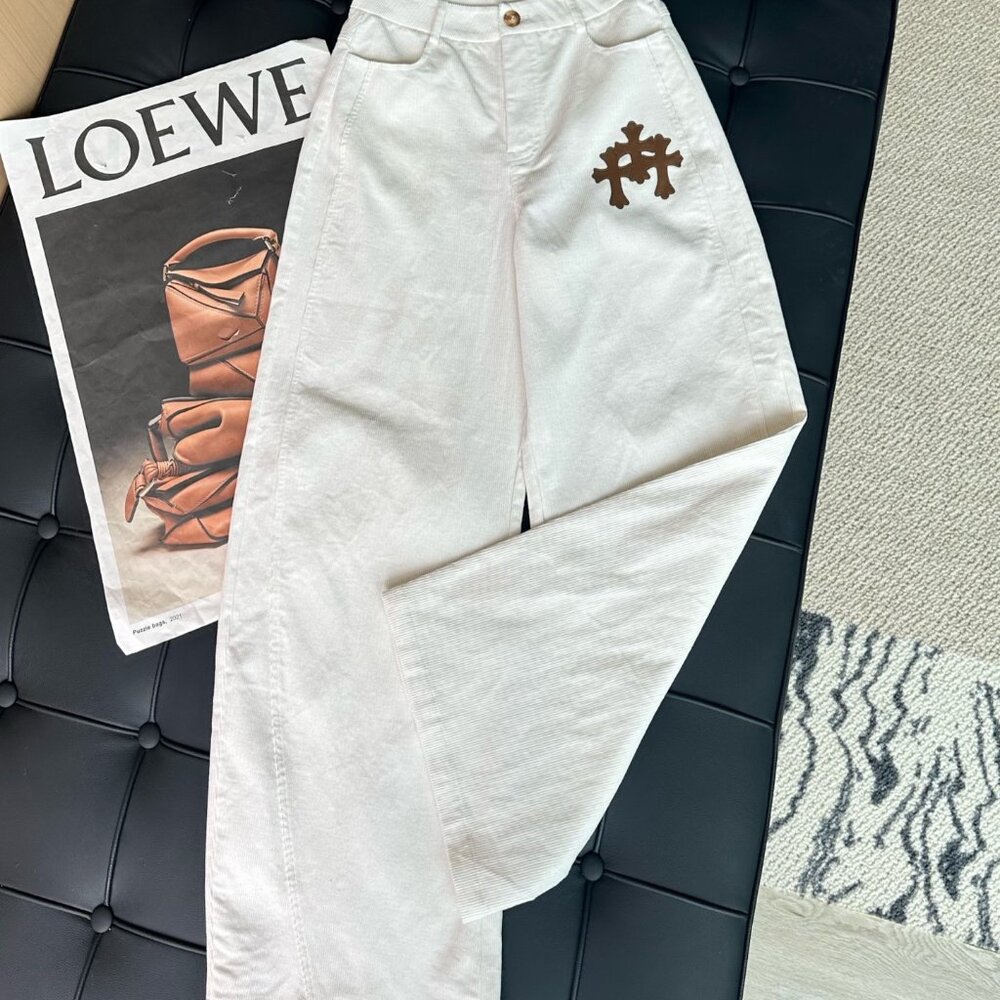 Chrome Hearts corduroy sickle pants - Picture 2 of 5